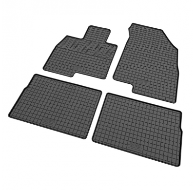 Juego de alfombrillas de goma CIKCAR para Jaecoo J7 (2024-) (4 piezas + sistema de fijación)