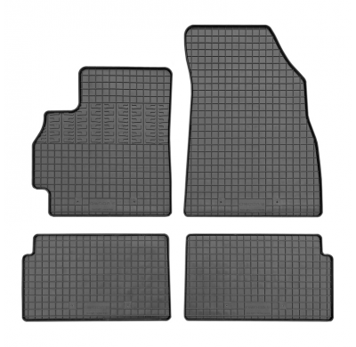 Juego de alfombrillas de goma CIKCAR compatibles con Omoda 5 2022- (incl. EV) (4 piezas + sistema de fijación)