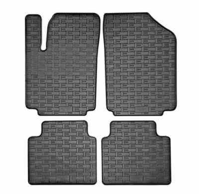 Juego De Alfombras De Goma Para Seres 3 Electric 2021- (4 Piezas + Sistema De Fijación)