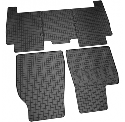 Alfombrillas De Goma Validas Para Tesla Model X 2016- (5-Piezas + Fixing System)