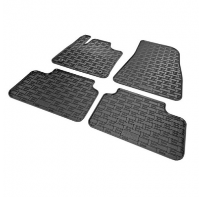 Juego De Alfombrillas De Goma Para Volvo C40 Recharge 2021- (4 Piezas + Sistema De Fijación)