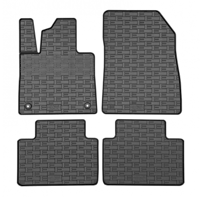 Juego de alfombrillas de goma aptas para Volvo EX30 2023- (4 piezas + sistema de fijación)