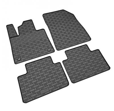 Juego de alfombrillas de goma aptas para Volvo EX30 2023- (4 piezas + sistema de fijación)