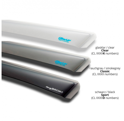 Derivabrisas ClimAir Master (traseros) compatibles con Hyundai Santa Fé V (MX5) 2024-