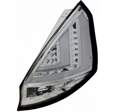 Pilotos Traseros Ford Fiësta Vii 3/5 Doors 2008- Led Chrome