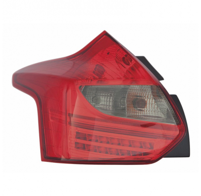 Pilotos Traseros Led Ford Focus Iii 5-Puertas 2011- - Red/Ahumado
