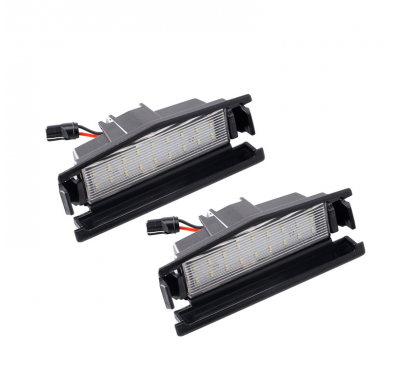 Juego de luces LED de matrícula compatibles con Mazda 2 HB (DJ/DL) 2014-2022 y MX-5 (ND) 2015-2022