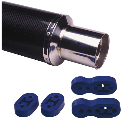 Set De Gomas De Escape Universal - Azul - 2x9mm - Set De 2 Piezas