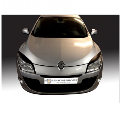 Pestañas de faro Renault Megane III 2008-2015 (ABS)