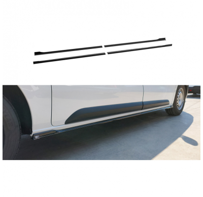 Juego de faldones laterales Motordrome compatibles con Citroën Jumpy/Dispatch/Spacetourer & Peugeot Expert III/Traveller & Toyot