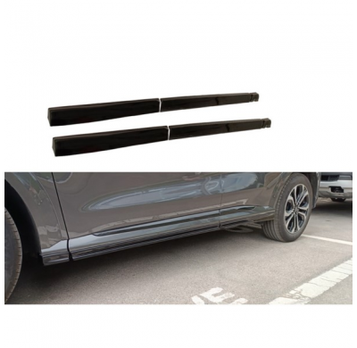 Juego de difusores laterales adecuados para Ford Puma ST-Line 2019- (ABS Glossy black)