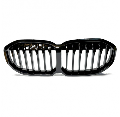 Parrilla negra totalmente brillante adecuada para BMW Serie 1 F40 2019-