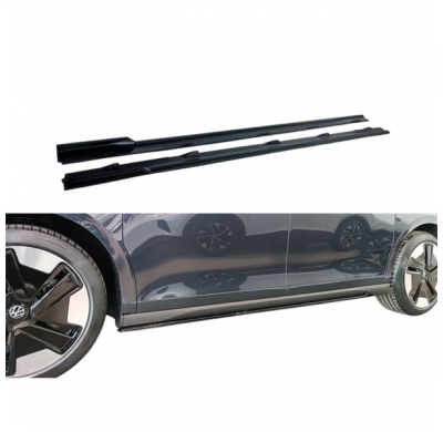 Juego difusores laterales apto para Volkswagen ID.Buzz (Bus/Cargo) 2022- (ABS negro brillo)