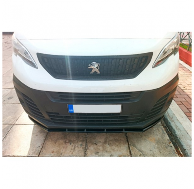 Spoiler delantero apto para Citroën Jumpy/Dispatch/Spacetourer & Peugeot Expert III/Traveller & Toyota Proace 2016- & Opel Vivar