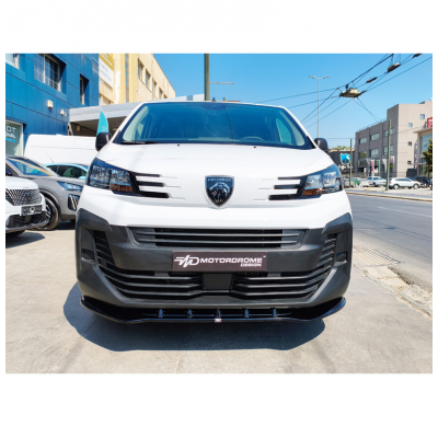 Spoiler delantero Motordrome compatible con Citroën Jumpy/Dispatch/Spacetourer, Peugeot Expert III/Traveller, Toyota Proace 2024