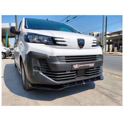 Spoiler delantero Motordrome compatible con Citroën Jumpy/Dispatch/Spacetourer, Peugeot Expert III/Traveller, Toyota Proace 2024