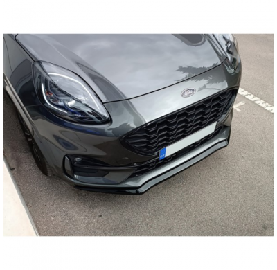 Spoiler Delantero Adecuado Para Ford Puma St-Line 2019- (Abs Gloss Black)