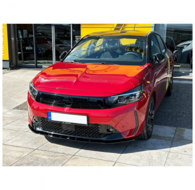 Spoiler delantero V2 apto para Opel Corsa F GS-Line 2019- (ABS)