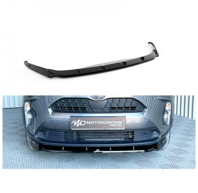 Alerón delantero para Toyota Yaris Cross 2020- (ABS negro brillante)