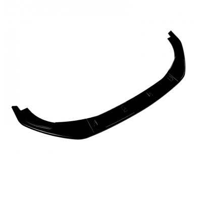 Faldón de alerón delantero para Volkswagen Golf VI GTi 2008-2012 (ABS negro brillante)
