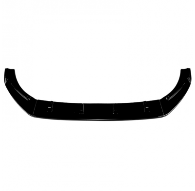 Labio de spoiler delantero AutoStyle compatible con Volkswagen Golf VII (7.5) 2017-2019 excepto GTi/GTD/R/R-Line (ABS negro bril