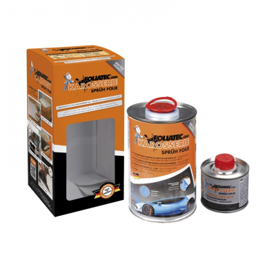 Foliatec Car Body Spray Film (Dip) - Blanco Glossy 1x900ml + 100ml Thinner