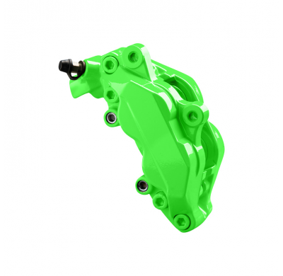 Foliatec Pintura Frenos Lacquer Set - Neon Green - 4 Components