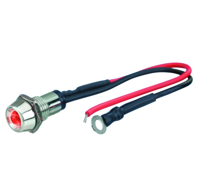 Foliatec Led Control Light Chrome - Fire Rojo ø = 10mm - 1 Piezas