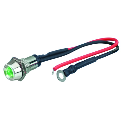 Foliatec Led Control Light Chrome - Power Verde ø = 10mm - 1 Piezas