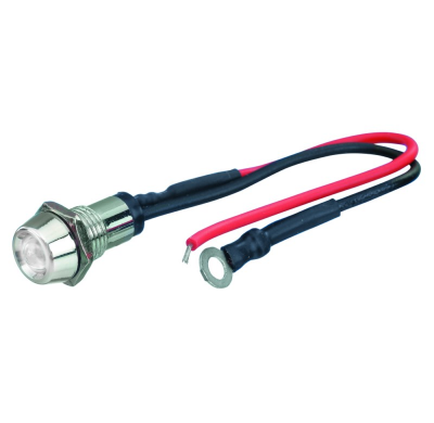 Foliatec Led Control Light Chrome - Blanco ø = 10mm - 1 Piezas