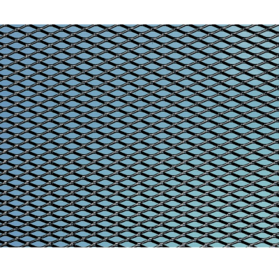 Foliatec Aluminum Race-Mesh Medium Negro 20x60cm - 2 Piezas