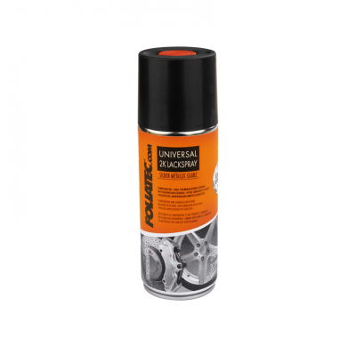 Kit De Pintura En Aerosol Foliatec Universal 2c - Plateado Metalizado Brillante 3x400ml