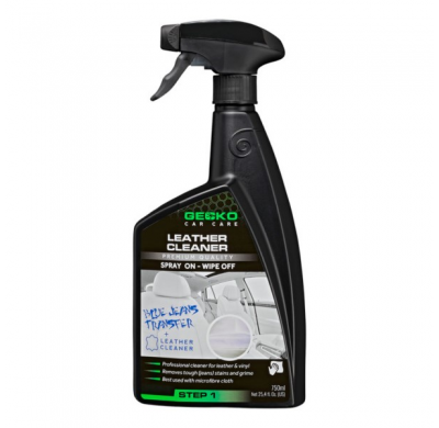 Gecko Leather Cleaner & Jeans Transfer Remover 750ml