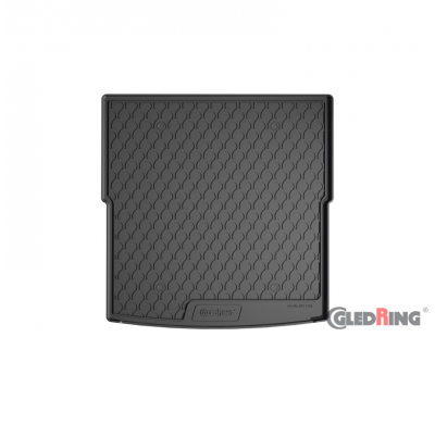 Rubbasol (Goma) Alfombrilla de maletero adecuada para Skoda Kodiaq II (PS7) 2024- (5-Personas) (Piso superior variable)