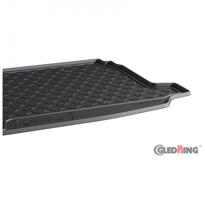 Alfombrilla de maletero Rubbasol (goma) para Fiat 600 Hybrid 2024- (piso superior variable)
