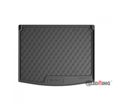 Alfombra De Maletero Rubbasol (Goma) Apta Para Jeep Compass (Mx) 2017- (Piso Variable Superior E Inferior)