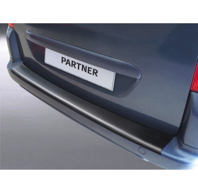 Protector Paragolpes Trasero Abs Peugeot Partner 7/08- (Voor Gespoten Bumpers)