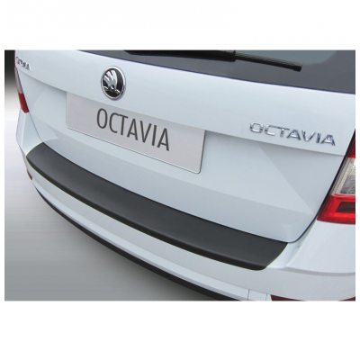 Protector Para El Paragolpes Trasero Abs  Skoda Octavia Iv Kombi 2017- (Excl. Vrs)  Color Negro