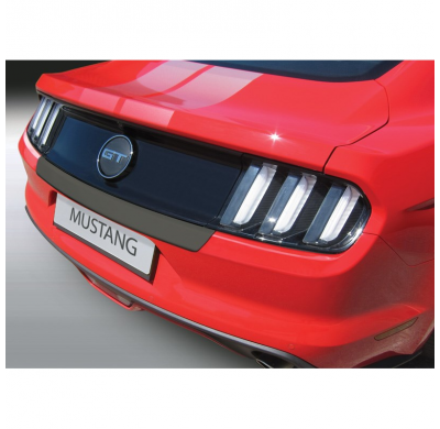 Protector Para El Paragolpes Trasero Abs  Ford Mustang 2015- 'Pequeño'  Color Negro