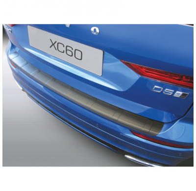 Protector Para El Paragolpes Trasero Abs  Volvo Xc60 2017- 'Ribbed'  Color Negro