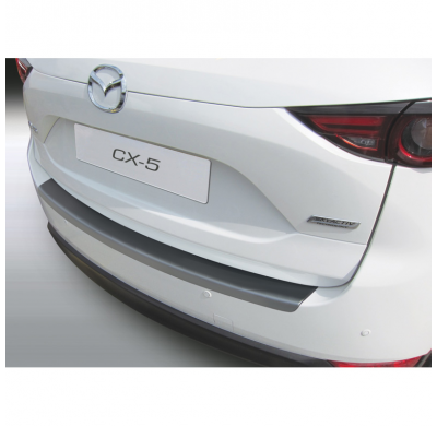 Protector Para El Paragolpes Trasero Abs  Mazda Cx-5 2017-  Color Negro