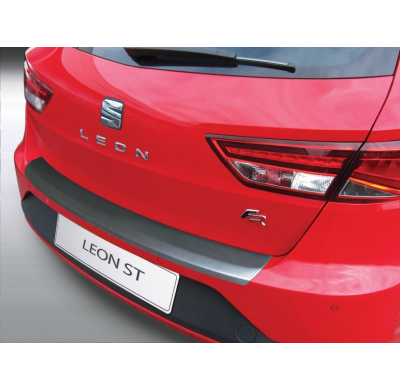 Protector Para El Paragolpes Trasero Abs  Seat Leon St S/Se/Fr 2013-  Color Negro