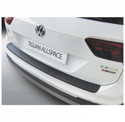 Protector De Paragolpes Trasero Abs Volkswagen Tiguan Ii Allspace 4x4 2018- Black