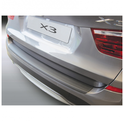 Protector De Paragolpes Trasero Abs Bmw X3 F25 Se 4/2014- Black