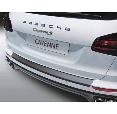 Protector De Paragolpes Trasero Abs Porsche Cayenne 11/2014- Negro