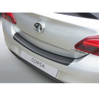 Protector Paragolpes Trasero Abs Opel Corsa E 3/5 Puertas 12/2014- Negro