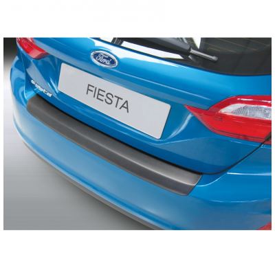 Protector Para El Paragolpes Trasero Abs  Ford Fiesta Viii 3/5-Puertas 2017-  Color Negro
