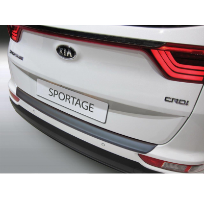 Protector De Paragolpes Trasero Abs Kia Sportage Iv 2016- Negro