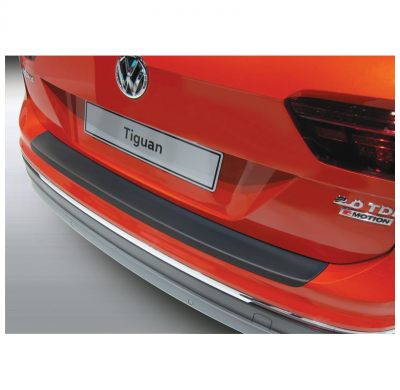 Protector Paragolpes Trasero Abs Volkswagen Tiguan 4x4 4/2016- Negro