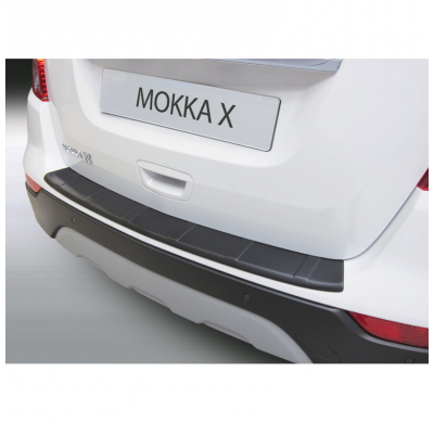 Protector De Paragolpes Trasero Abs Opel Mokka X 10/2016- 'Ribbed' Black
